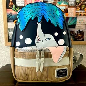 NWT Dumbo in bathtub loungefly mini backpack